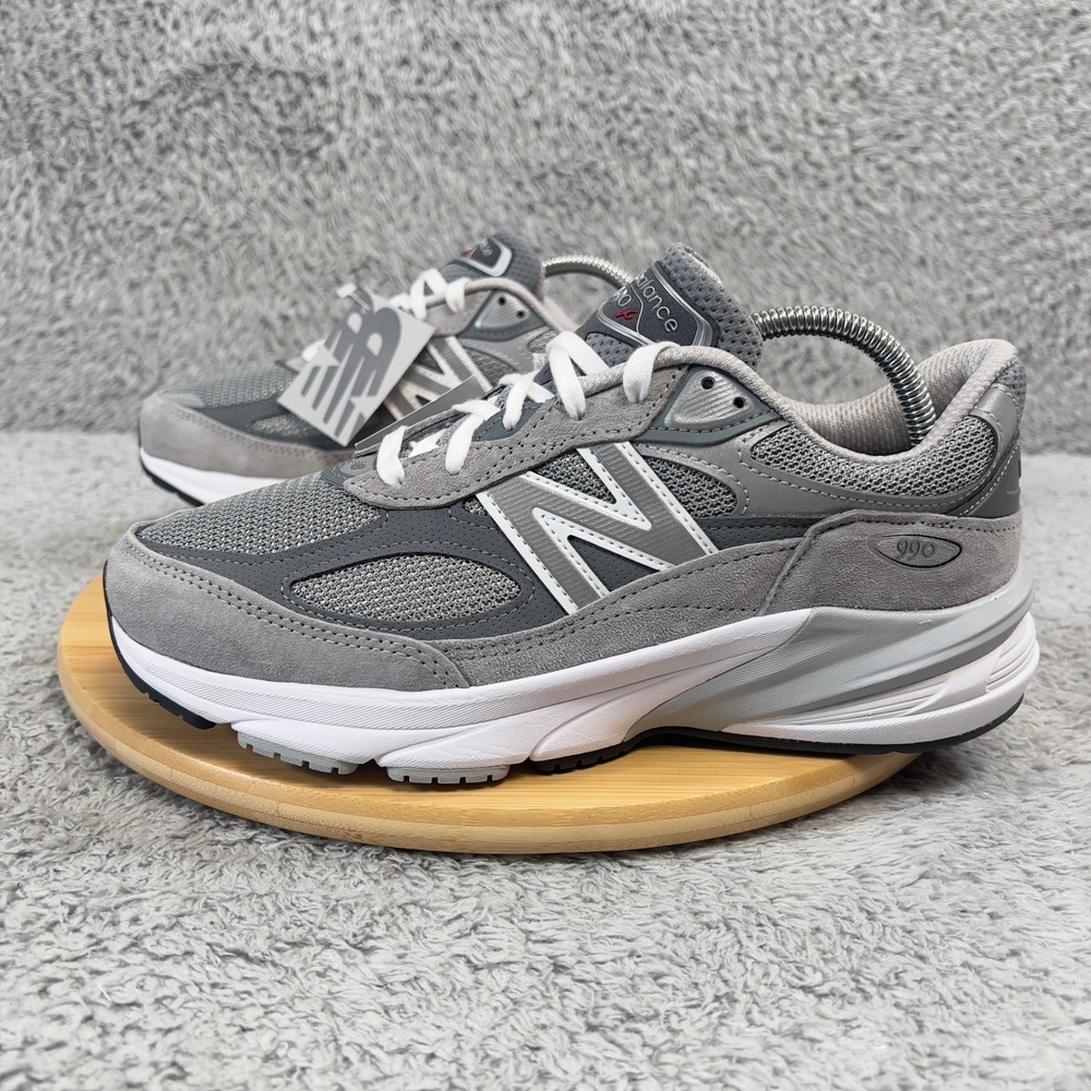 New Balance 990v6 Women 8.5 2E Grey Castlerock Sneakers USA Athleisure W990GL6